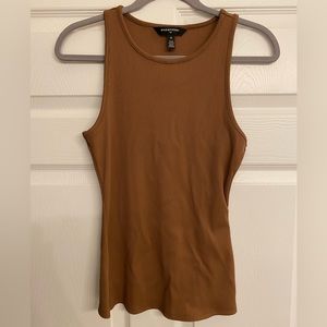 Brown WHBM Forme Rib tank - Size M